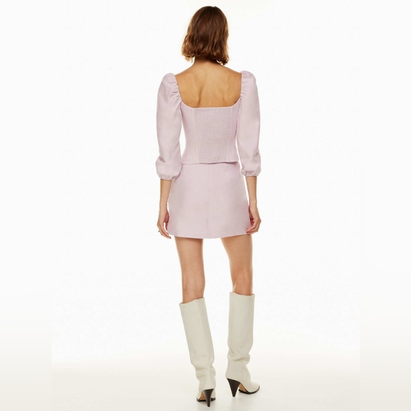 Aritzia Wilfred Muse linen blouse size S BNWT - Picture 3 of 13